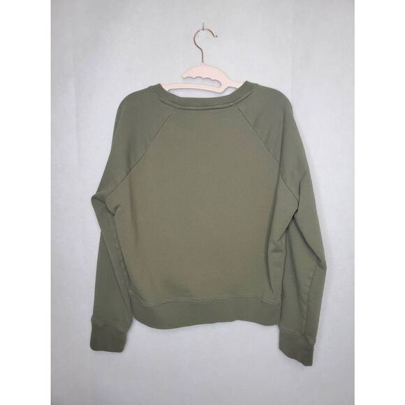 J Crew Holiday Joy Oversized Boxy Graphic Christmas Women's Minimal Sweatshirt - Picture 4 of 7